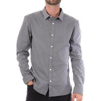 teddy smith camisa manga larga carton strectch para hombre
