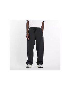 Pantalón New Balance Sport Essentials Fleece Hombre Negro