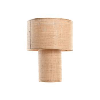 Lampara Sobremesa Bambu 42x42x55 Natural Marron