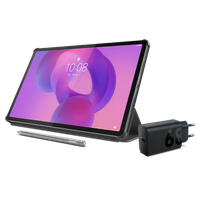 lenovo idea tab pro 8gb 128gb wifi - luna grey  pen charging adaptor  folio grey mediatek dimensity 8300 processor 335 ghz android128 gb ufs 31
