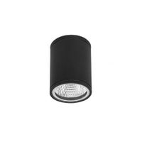 plafon exterior led aluminio negro 9x9x12 cm