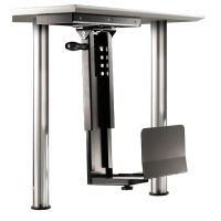 roline soporte rotatorio bajo mesa para cpu max 30kg negro