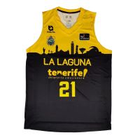 camiseta tim abromaitis cbc la laguna tenerife primera equipacion acb 24-25