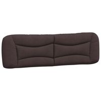 cabecero de cama  panel de cabecera  decoracion de pared acolchado tela marron oscuro 180 cm