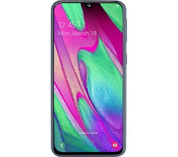 Samsung Galaxy A40 - 64 GB, Black, Black