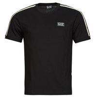 emporio armani ea7 camiseta train logo series m tape tee ss co - train logo series m tape te para hombre