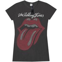 amplified clothing camiseta manga larga tongue para mujer
