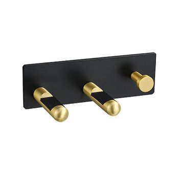 Soporte Para Secador De Pelo Sin Perforaciones, Soporte Para Secador De Pelo Montado En La Pared, Estante De Almacenamiento Para Secador De Pelo Para Baño (negro)