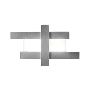 Aplique Led De Diseño Moderno 50w - Estructura Geométrica De Acero, Luz Cálida 3000k, 2620lm, Ancho 104 Cm, Ip20