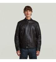 g-star para hombre d28324-b508-6484 chaqueta biker de piel negro m casual
