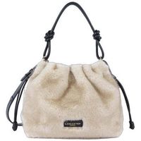 lancaster bandolera bandolera con cordones m moumoute crudo - negro para mujer