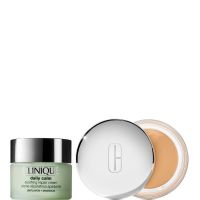 clinique daily calmr soothing cream and foundation makeup balm bundle various shades - light medium 1