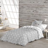 funda nordica reversible corazones a 100 algodon cama 105