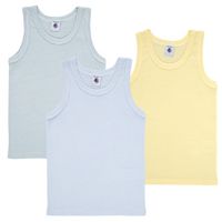 petit bateau camiseta tirantes 3 debardeurs para nino