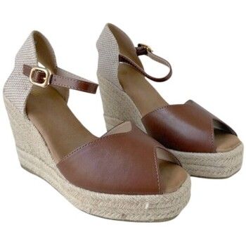 Buonarotti Alpargatas SANDALIA CUÑA ESPARTO TALONERA BUONAROTT para mujer