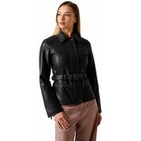 guess chaquetas w6yl17 w2907-jblk para mujer