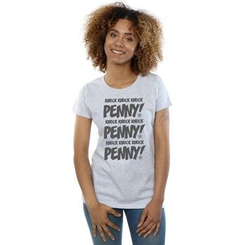The Big Bang Theory Camiseta Knock Knock Penny para mujer