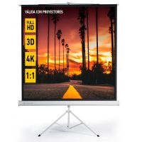 phoenix pantalla de proyector con tripode 112