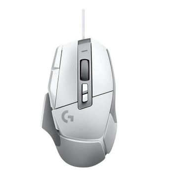 Logitech G502 X Ratón Gaming USB 13 Botones 25600DPI Blanco