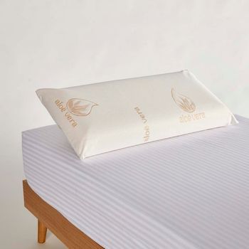 Almohada Viscoelástica Blanco 150x35cm