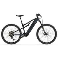 bicicleta de montana electrica lankeleisi gt800 motor central 29 pulgadas gran autonomia doble suspension negra
