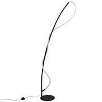forlight pie de salon ip20 tress led 26 blanco neutro - 4000k on-off negro 3099