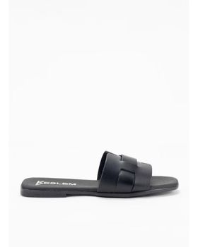 de KESLEM SANDALIA MUJER EN PIEL 5550 NEGRO