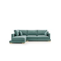 sofa chaiselongue nordic grand class turquesa izquierda