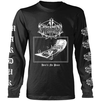 Marduk Camiseta manga larga Here's No Peace para hombre