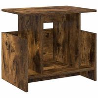 soporte de tv  mueble de salon  gabinete de tv roble ahumado 50 x 35 x 45 cm
