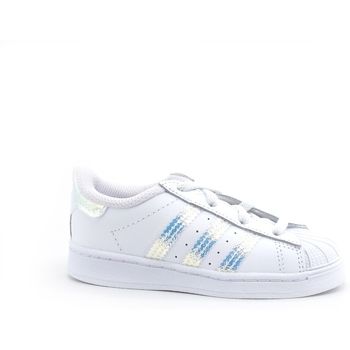 adidas Deportivas Moda Superstar EL I Sneaker Iridescent White FV3143 para mujer