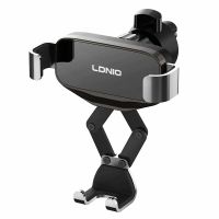 ldnio mg13 soporte mecanico de gravedad para telefono de coche soporte de navegacion para ventilacion del aire 360 sopo