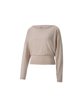 Sudadera de Yoga Puma Studio Yogini Lite Rosa Mujer