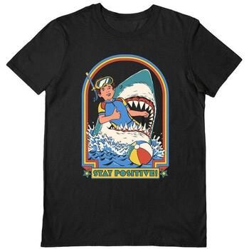 Steven Rhodes Camiseta Stay Positive para mujer