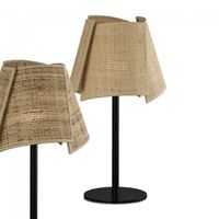 lampara de mesa naburu rafia classic