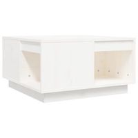 mesa de centro 61x60x325 cm madera - blanco