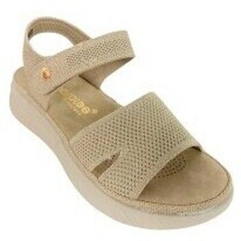 Amarpies Zapatillas deporte Sandalia señora 28660 abz beig para mujer