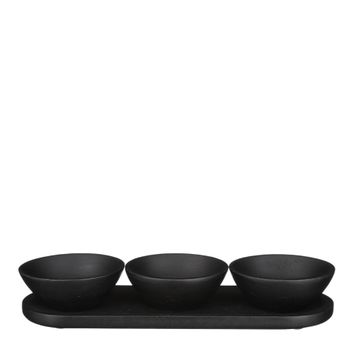 Bol tomar negro  h5xb12xl36cm