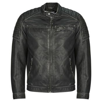 Jack & Jones Cazadora de cuero JJEROCKY para hombre