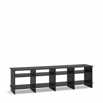 Mueble de tv negro