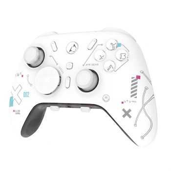 ATK Tomahawk Pro Tri-modo Controlador de juegos inalámbrico con joystick Hall y gatillos Hall, sondeo de 1000 Hz, ilumin