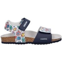 geox sandalias j458le 0004 j guita c4243 navy-azul para nina
