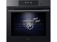 horno - lg ws7d7631wb multifuncion pirolitico sistema de limpieza blue easycleanr 76 l 592 cm thinqr acero negro mate