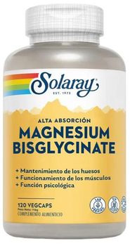 Solaray Bisglycinate Magnesio 120 Vegcaps