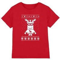 despicable me camiseta ugly christmas jumper para nino
