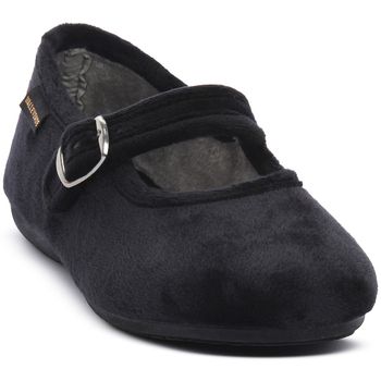 Valleverde Pantuflas NERO PANTOFOLA para mujer