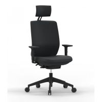 actiu trim silla de oficina profesional negro