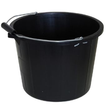 Martin Cox Black Bucket with Handle