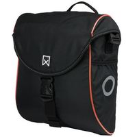 alforja para bicicleta 300 s 12 l negro y rojo willex