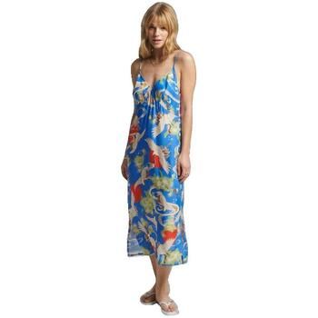 Superdry Vestido largo Robe Vintage Midi para mujer